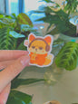 Angry Fox Sticker