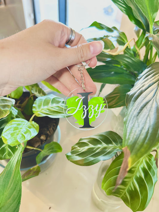 Custom Personalized Acrylic Keychains